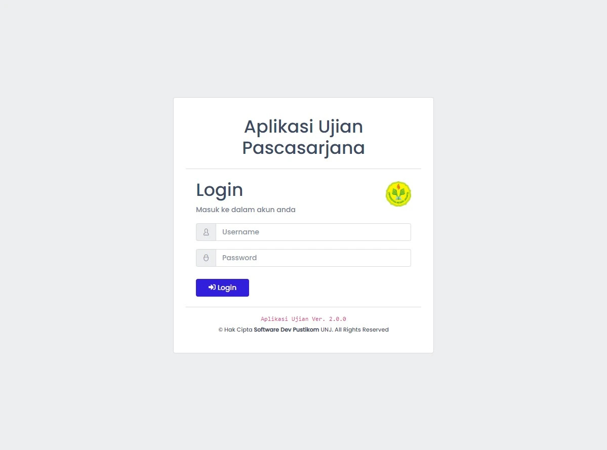Aplikasi Ujian